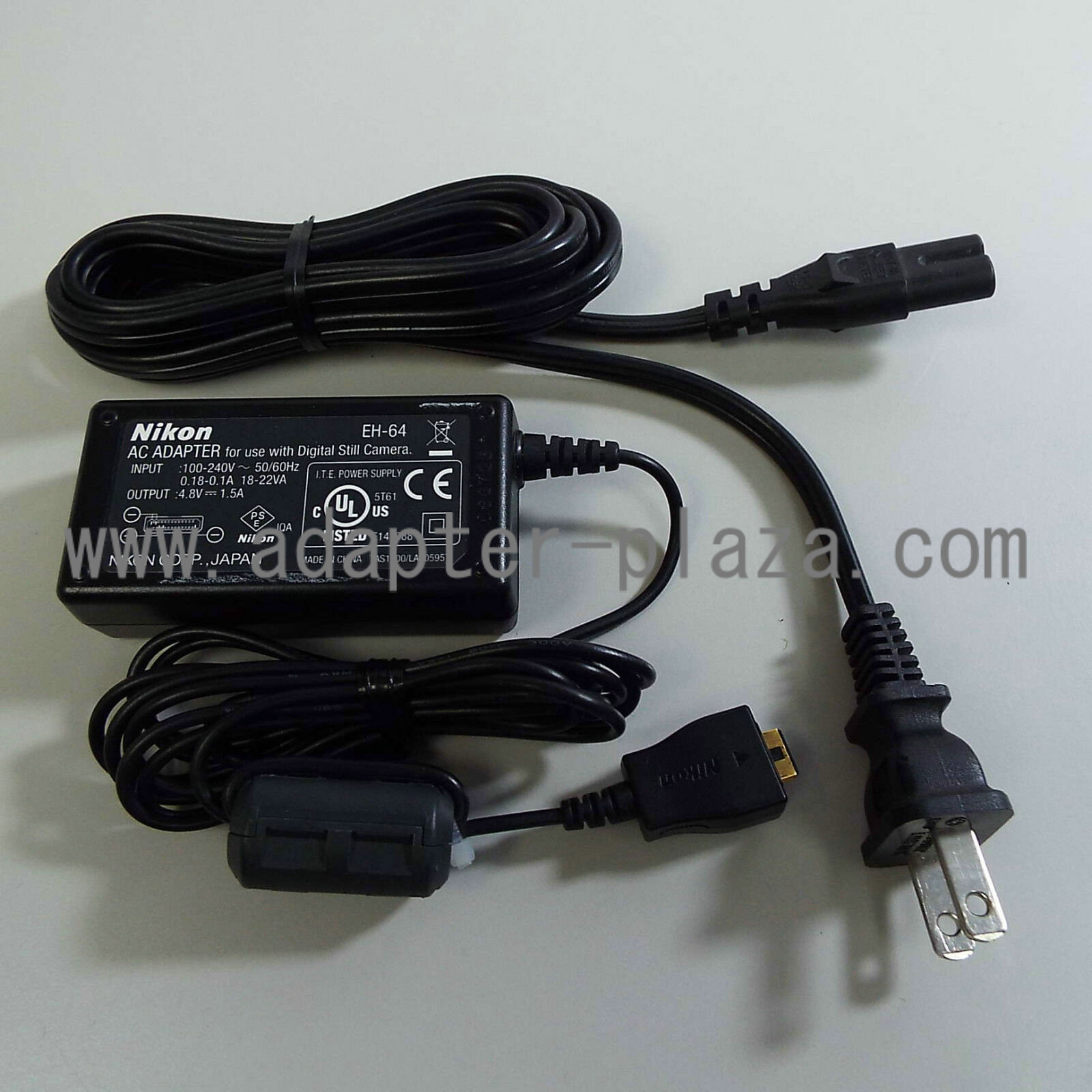 *Brand NEW* NIKON EH-64 4.8V 1.5A AC DC Adapter POWER SUPPLY